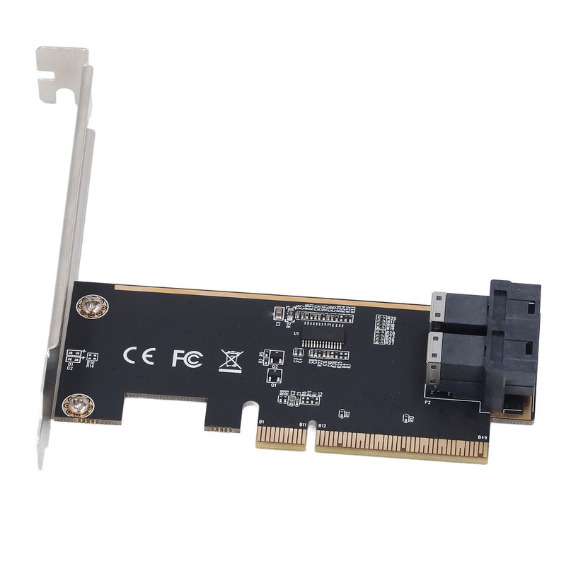 PCIe3.0 X8 to U.2 Adapter Card 64Gbps High Speed PCI