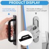 atnayo 4 Pack Peel Stick on Door Handles, PP Material,