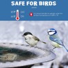 Bird Bath Heater for Outdoors in Winter Birdbaths Deicer with