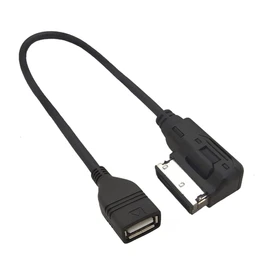 AMI MDI MMI Interface Aux Music MP3/Adapter Compatible for Aux A3/A4/A5/A6/S4/S6/A8 S8/Q5/Q7/R8
