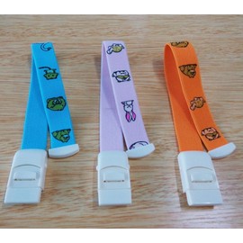 ELYSAID 3Pcs/Pack Tourniquet Quick Slow Release Medical First Aid Paramedic Buckle Outdoor Strap Cartoon