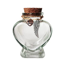 Fight Club Memorial Bottle for pet Hair，Pet Fur Memorial Fur Keepsake，Dog cat Keepsake Fur, pet Memorial urn (Dog)