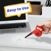 YOBRO Mighty Mini Blower,Fluid Art Tiny Simulated Blower,Real Working Blower,USB