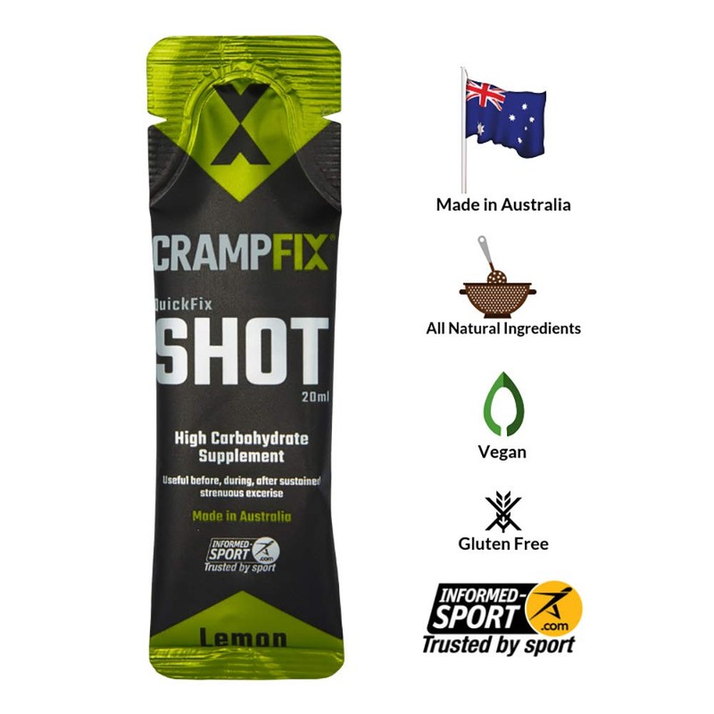 CRAMPFIX Crampfix QuickFix Shot Sachets - Fast & Effective Relief