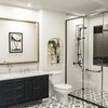 Crofy Gold Arched Frame Wall Shelf, Decorative 3 Tier Bathroom