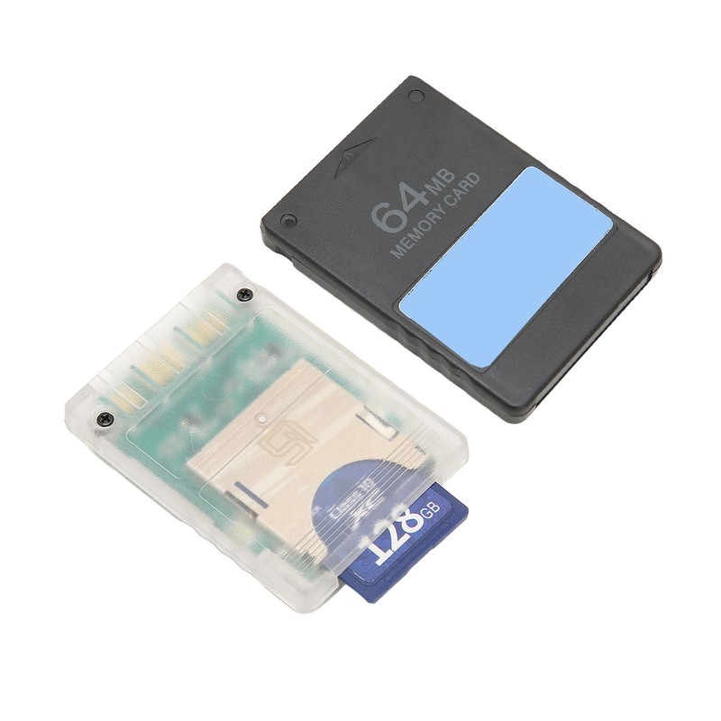 Game Card Adapter Universal for MX4SIO Reader with 128G Storage