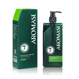 AROMASE Anti-Oil Essential Shampoo – Effective for Quickly Greasy Hair & Oily Scalp, Regulates Sebum Production – 400 ml