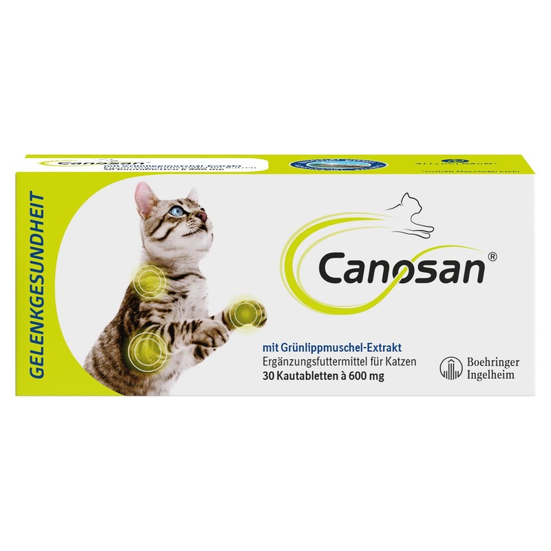 CANOSAN Chewable Tablets 3 x Pack of 30 Green-Lipped Mussel