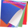 OHPHCALL 60 Sheets Glitter Cardstock Paper Glitter Cardstock for Scrapbook