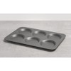 Samuel Groves Mermaid Hard Anodised 6 Cups Yorkshire Pudding Tray