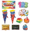 BETESSIN 100 x School Stickers Colourful – First Day of