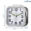 Atrium Seniorenwecker extra deutlich Analog Quarz ohne Ticken große Zahlen