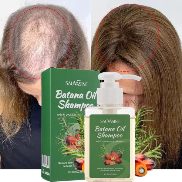 SAUVASINE Batana Oil Shampoo Batana Shampoo, Rosemary Oil Shampoo, Shampoo
