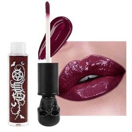 Malagna Cosmetics Labial Calavera Ultrapigmentado mate 10gr (Hechicera gloss, Normal)