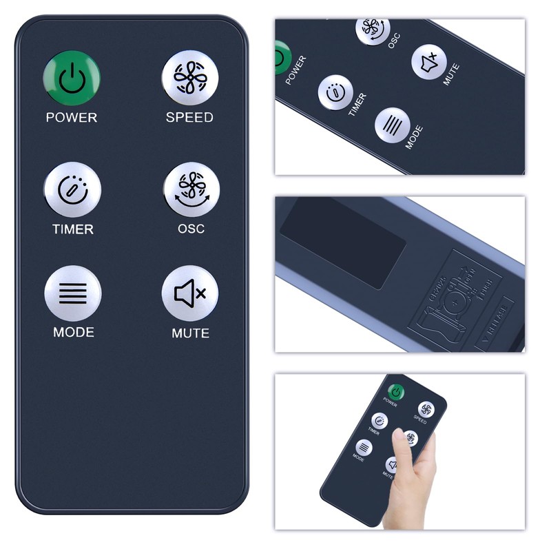 HZIME New Replacement Remote Control Compatible for Holmes 16" 18"