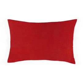 100% Brushed Cotton Flannelette 40CM/16" Extra Deep Fitted Sheets in 12 Colours (PillowCase Pair, Red)