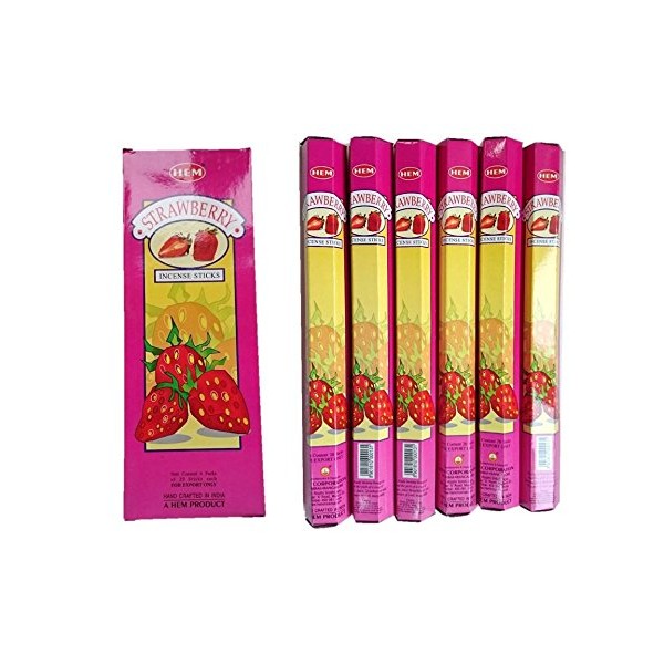 HEM(Hem)/Incense Sticks/Strawberry/Strawberry/1 Case (Box of 20 x 6 Boxes)