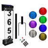 IVWVI Solar House Numbers for Outside, Acrylics Solar Address Sign