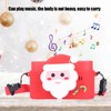 Kids Camera Santa Claus Video Dual Camera Music Cartoon USB