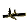 Generic GOLD AIRPLANE 747 Tie Bar Pilot Tie Clip Airlines