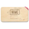 Wooden Breakfast Board – Name Breakfast Board – 22 x