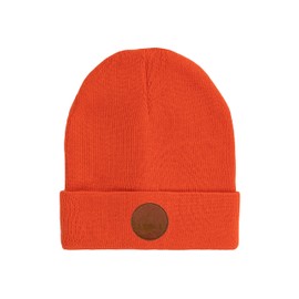 kabak Unisex Breathable Cotton Sportswear Head Warmer Knitted Fisherman Hat, orange