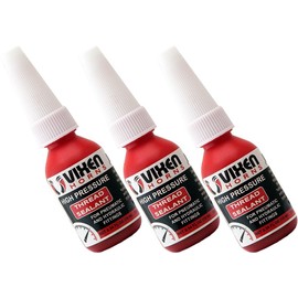 Vixen Horns Hydraulic/Pneumatic Liquid Thread/Pipe/Fitting Sealant 30ml (3 Bottles of 10ml) VXA1545-3