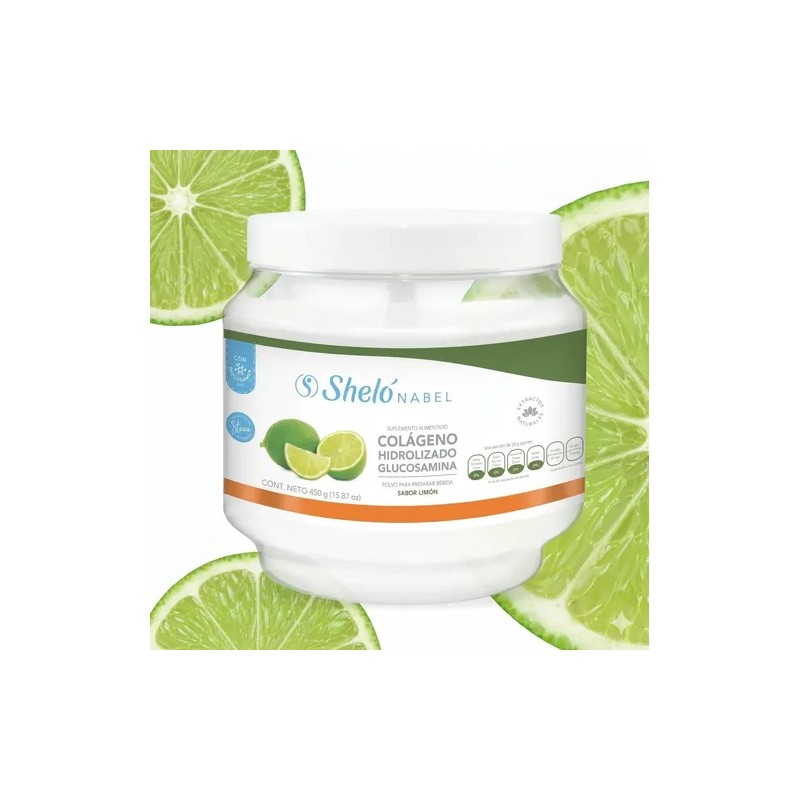 Pack 3 Glucosamina Sheló Nabel Limón 450g