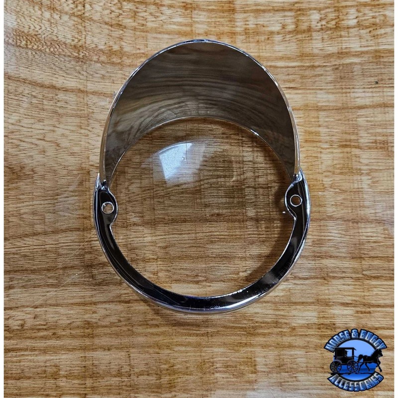 Grand general chrome plastic visor for cab marker light (FOR