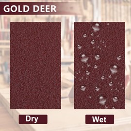 GOLD DEER Assorted Multi-Roll Sandpaper Roll in Box,Sandpaper Rolls,5 Grit Abrasive Paper Set,Emery Rolls Sandpaper,Assorted Sandpaper Rolls in Box,Multi Polishing Rolls,Drawable Sanding