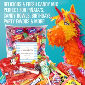 Ultimate Candy Variety Pack, 4 Pound Bulk Candy, Bulk Candy Individually Wrapped, Pinata Candy, Candy Bulk, Pinata Stuffers, Candy For Goodie Bags, Candy