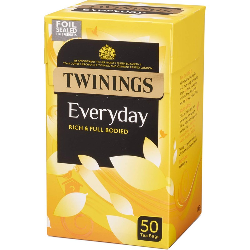 Twinings Everyday Tea 200 Tea Bags (Multipack of 4 x