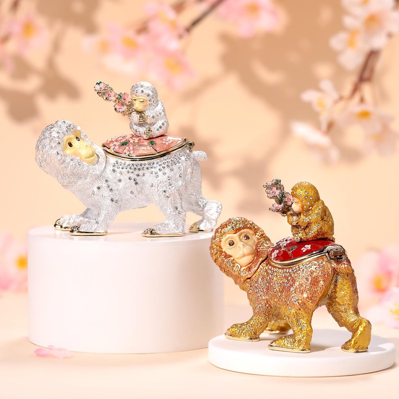 [pixia-su] PIEARTH jewelry box child Monkey (White) ex563 – 2 