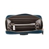 GUESS Meridian SLG Medium Zip Around Wallet Teal, teal, Elegant