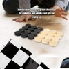 Draughts Checkers Set, 24pcs with Chessboard, Checkers Pieces, Kids and