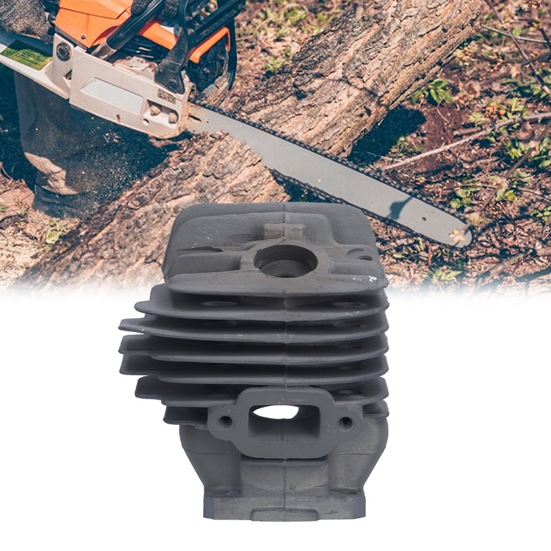 Cylinder Piston Kit Chain Saw 44.7mm Metal Set Kit for