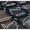 Generic Great Britain Silverstone Circuit Coaster - 90mm x 90mm