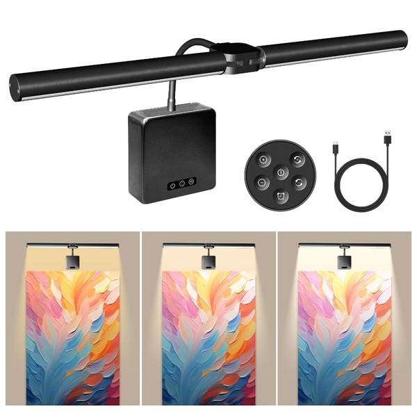 cotaros Picture Lights for Wall, 18in Metal Picture Light Art