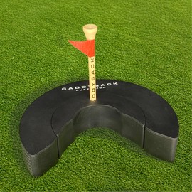 CADDYSACK Putt-Puck - Two-Piece Putting Target with PRO Insert | Premium Rubber Design for Indoor & Outdoor Golf Practice | Ideal Gift for Golf Enthusiasts, Tournaments, and Special Occasions