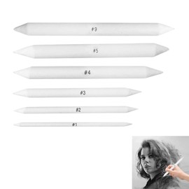 6PCS Blending Stumps Exquisite Blending Stumps for Pencil Drawing Reusable Blending Stumps and Tortillions Set for Artists Student Painting Enthusiasts Paints Sketch Drawing DIY Tools