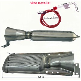 Viefow for Suburban RV Furnace Burner Kit SF-Series SF-20/25/30/35/42 Igniters Electrode with Wire Assembly 232286 Furnace Burner Tube 010799/010865/010767