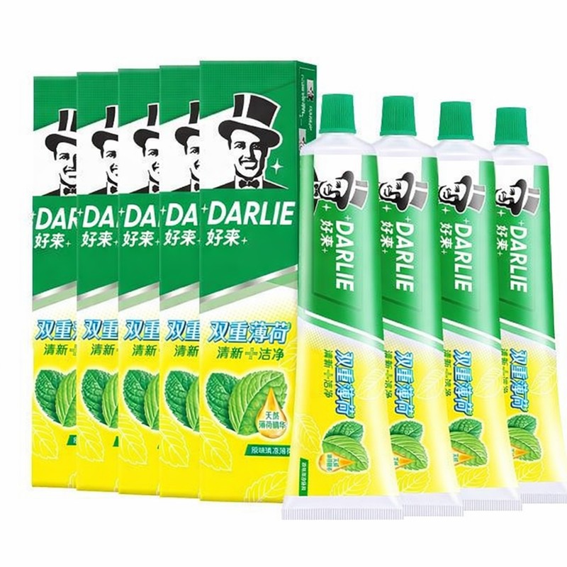Darlie Double Action Toothpaste 225g (Imported Version) | Whitening Mint