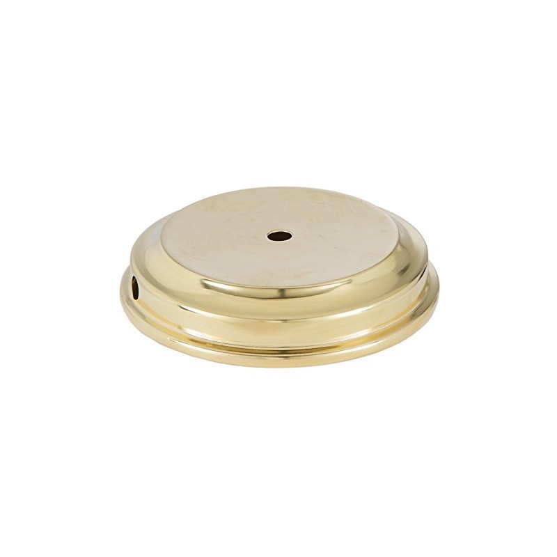 B&P Lamp® 7 Inch Unfinished Brass Finish Modern Style Spun