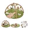 TINITIGIES Baby Play Gym Mat - Jungle Safari Activity Mat