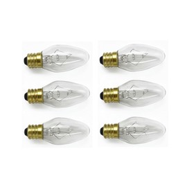Sweet Online Deal Clear Night Light Bulbs - 6 PC