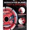 EZARC 4-1/2 inch Diamond Saw Blades for Angle Grinder, 3PCS
