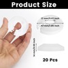 20 Pcs Radiator Pipe Covers HXC 15mm Plastic Radiator Pipe
