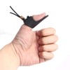 Namvo 2 Pcs Archery Finger Tab Leather Thumb Ring Arrow