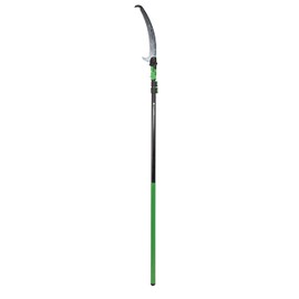 Hooyman 14ft Pole Saw with Heavy Duty Construction, Ergonomic No-Slip H-Grip Handle, and Megabite Teeth for Gardening, Land Management, Yard Work, Farming, and Outdoors