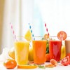 Lychico 300 Pack Paper Straws, Biodegradable Drinking Straws Assorted Colours,